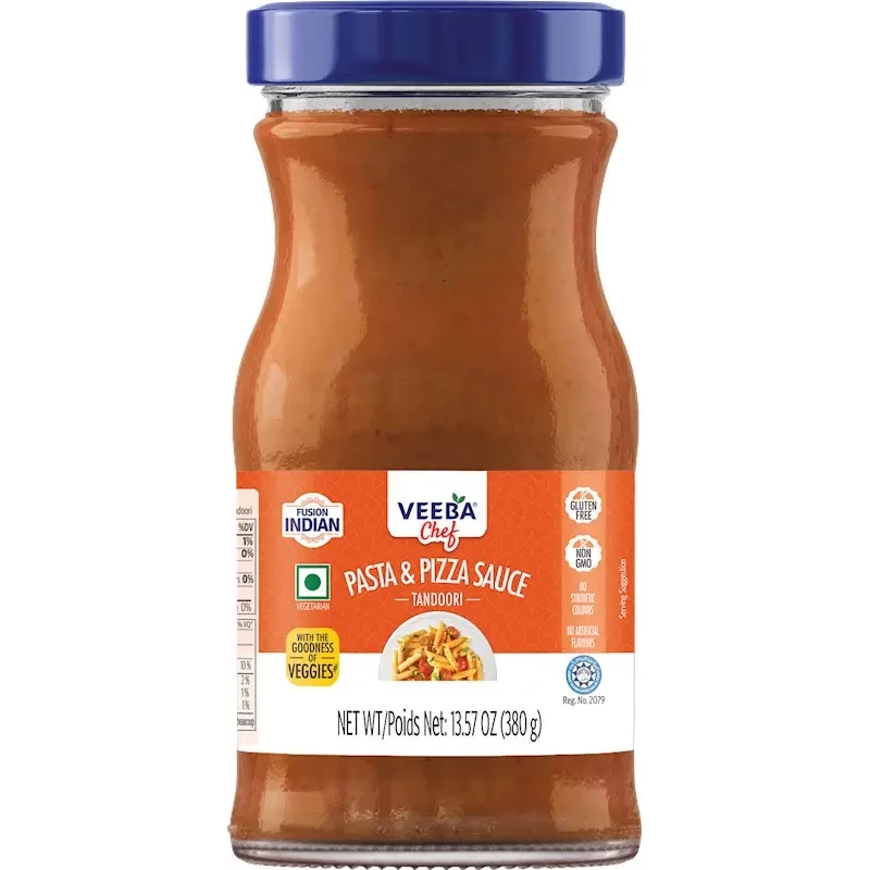 Veeba Pasta & Pizza Sauce - Tandoori (380 gm Jar)