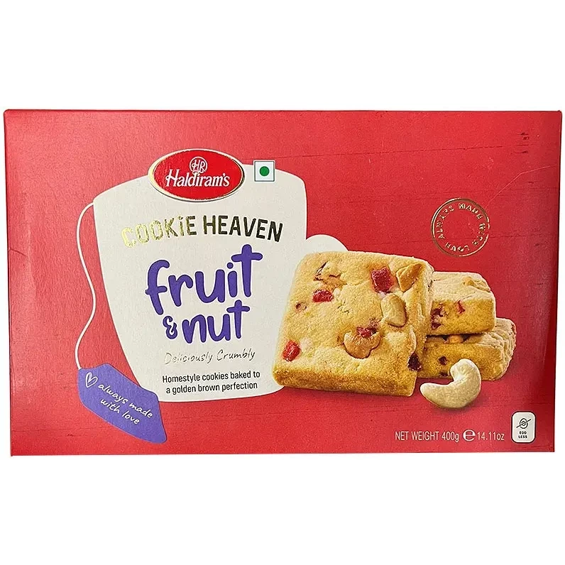 Haldiram's Cookie Heaven - Fruit & Nut (14 oz box)