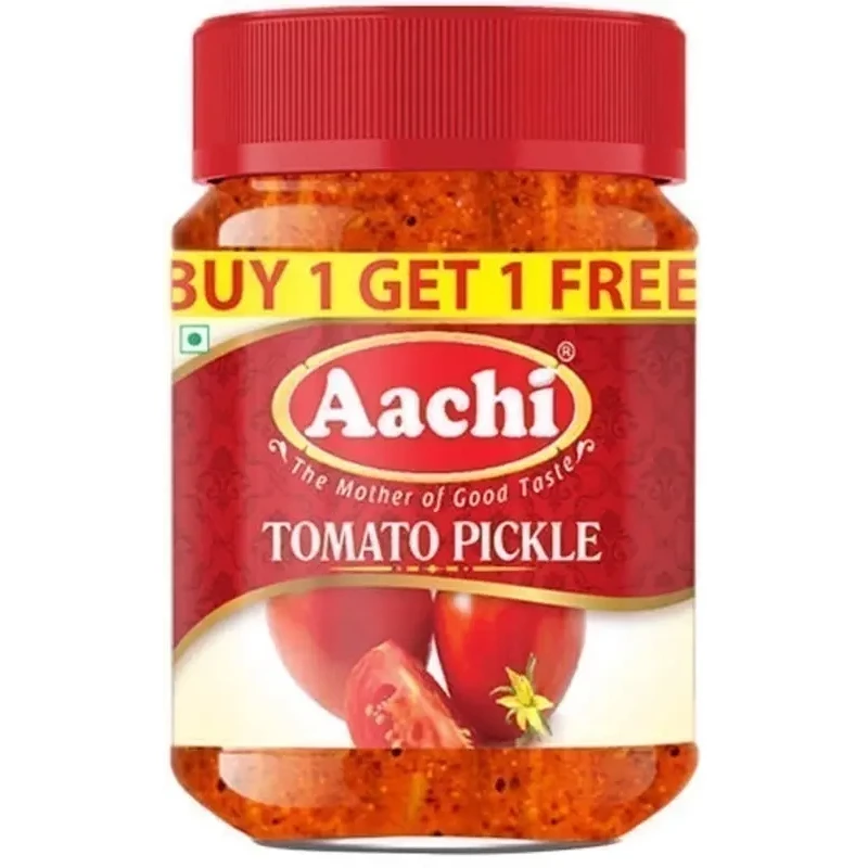 Aachi Tomato Pickle - BUY 1 GET 1 FREE (7 oz bottle)