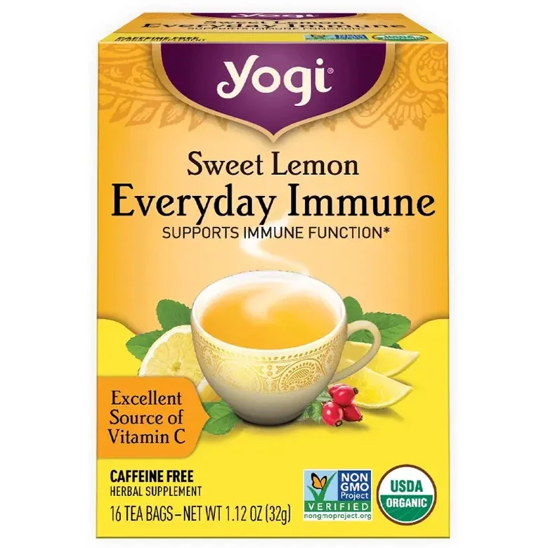 Yogi Seet Lemon Everyday Immune Tea (16 ct box)