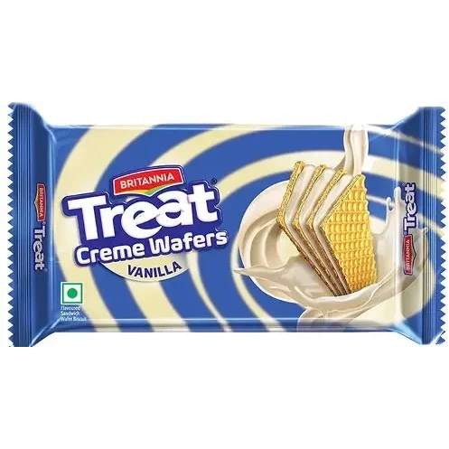 Britannia Treat Creme Wafers - Vanilla (150 gm box)