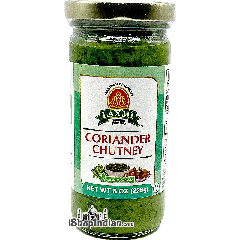 Laxmi Coriander Chutney (8 oz jar)