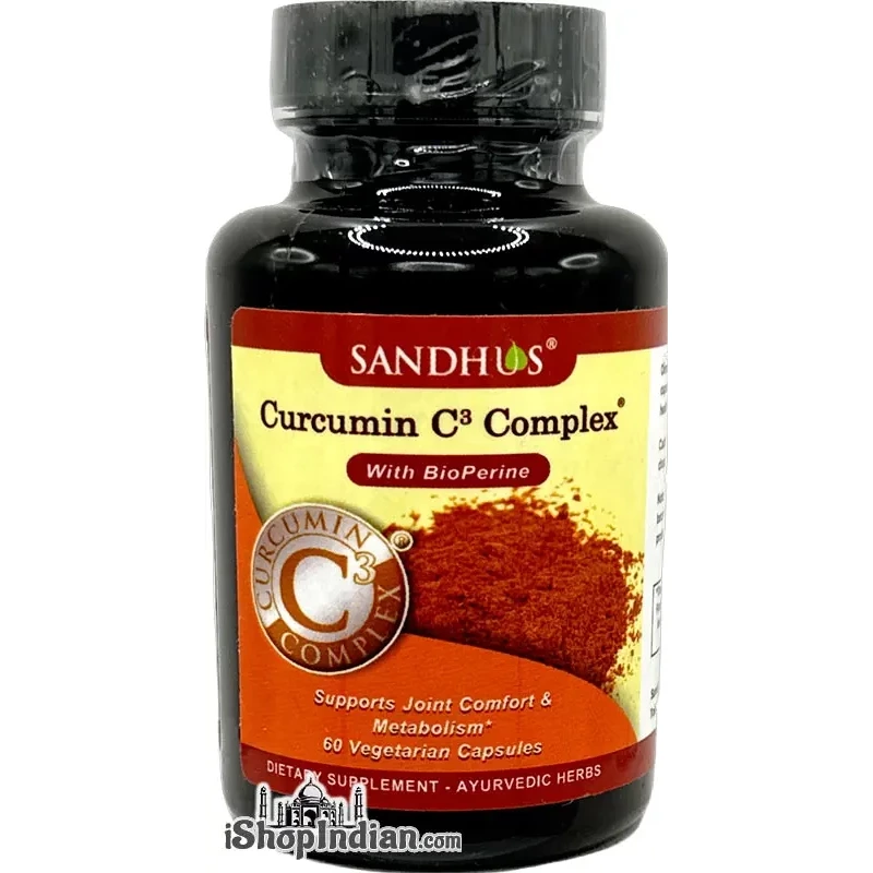 Curcumin C3 Complex ith BioPerine (60 Count) (60 ct bottle)