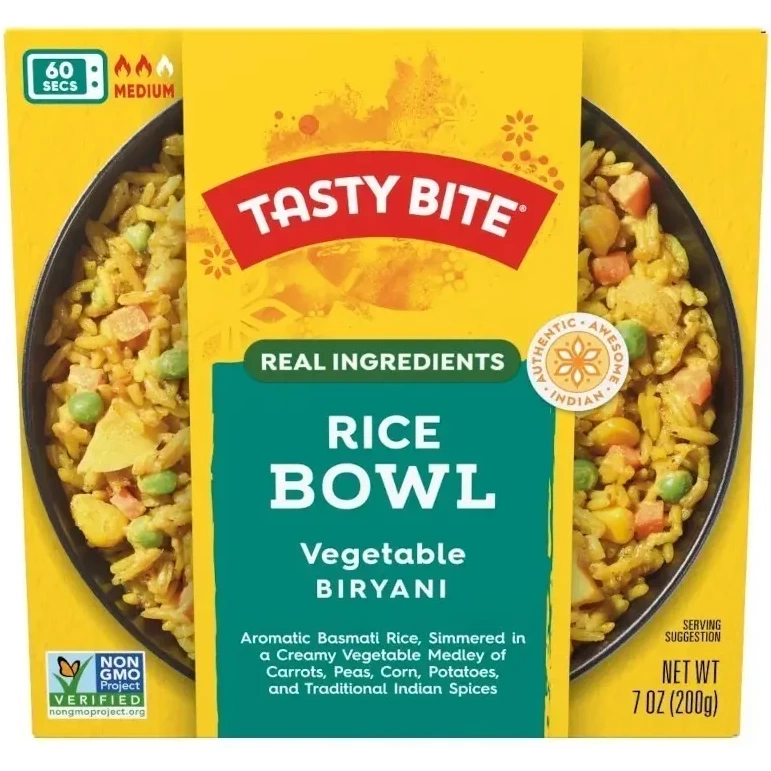 Tasty Bite Rice Bol - Vegetable Biryani (7 oz box)