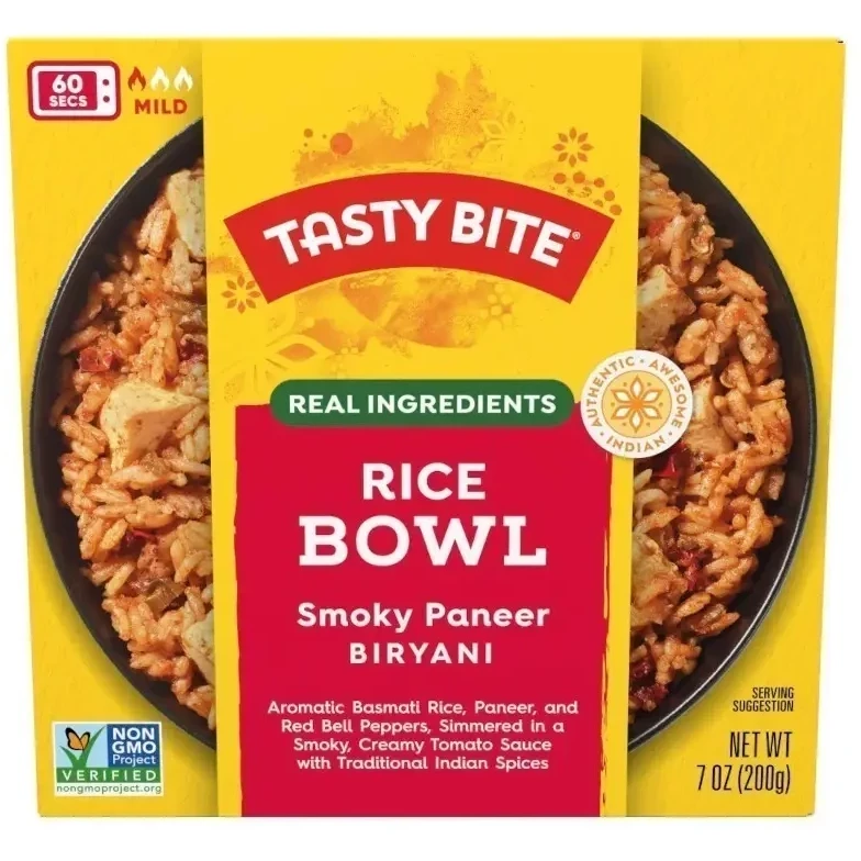 Tasty Bite Rice Bowl - Smoky Paneer Biryani (7 oz box)