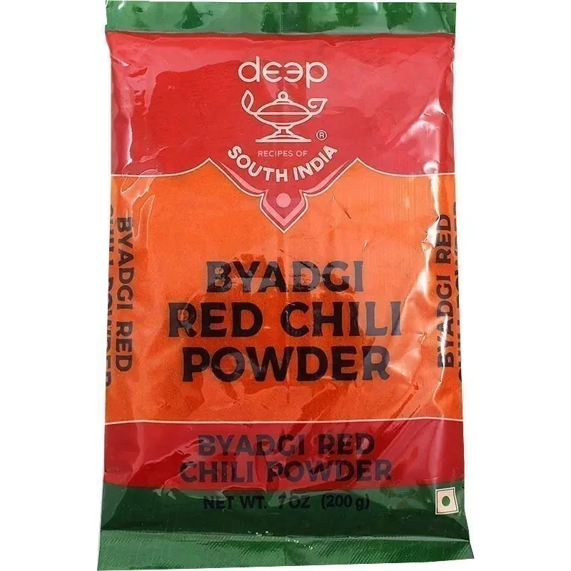 Deep South India Byadgi Red Chili Poder (7 Oz Pack)