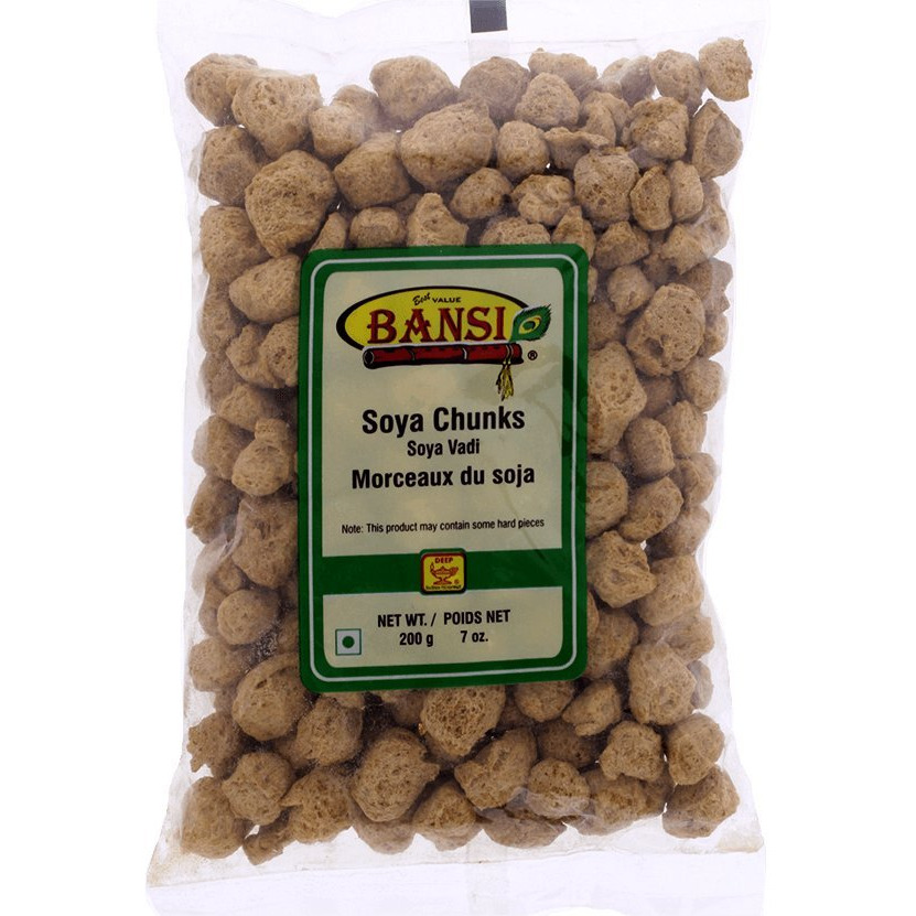 Bansi Soya Chunks (7 oz bag)