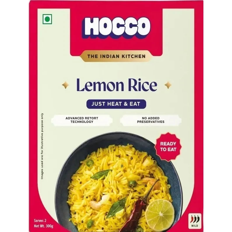 Hocco Lemon Rice (Ready-To-Eat) (10.58 oz box)