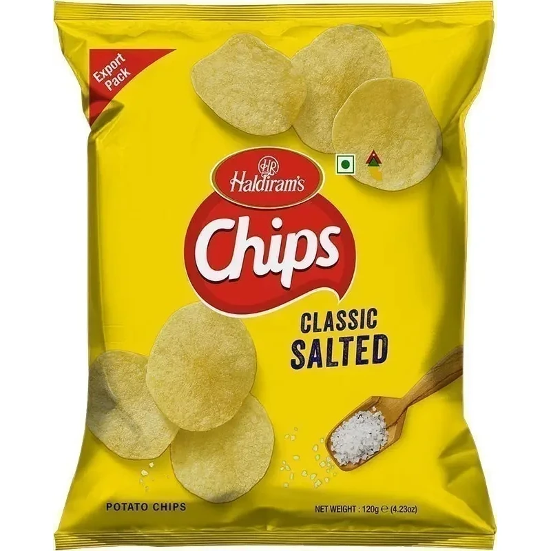 Haldiram's Chips - Classic Salted (120 gm pack)