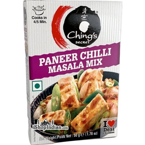 Ching's Secret Paneer Chilli Masala Mix - 50 gm (1.76 oz Pack)