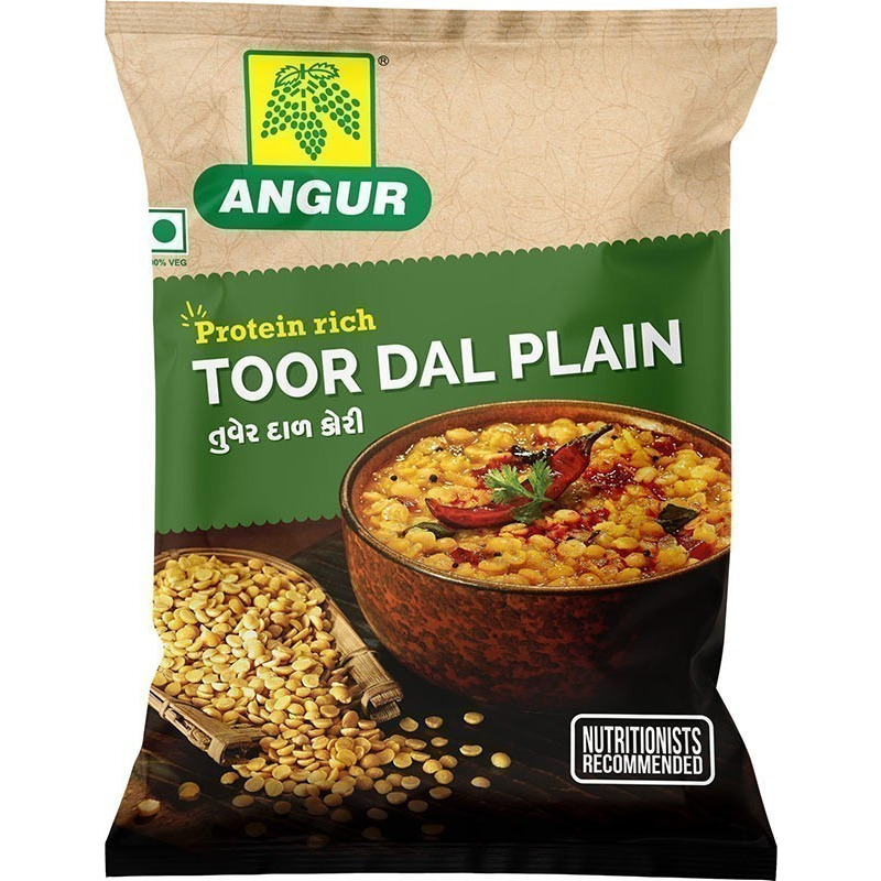 Angur Toor Dal Plain - 4 lbs (4 lbs bag)