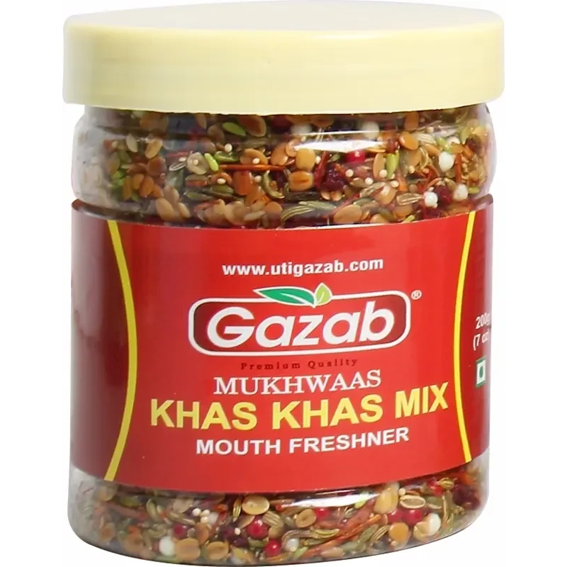 Gazab Khas Khas Mouth Freshener Mix (6.3 oz box)