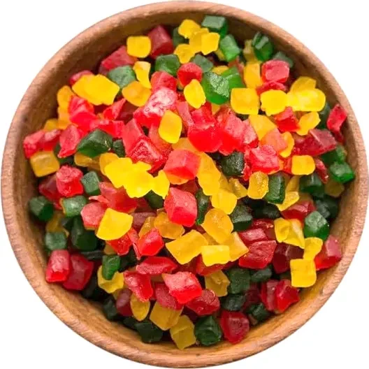 Tutti Frutti Mix (Colored Papaya Pieces) (7 Oz Pack)