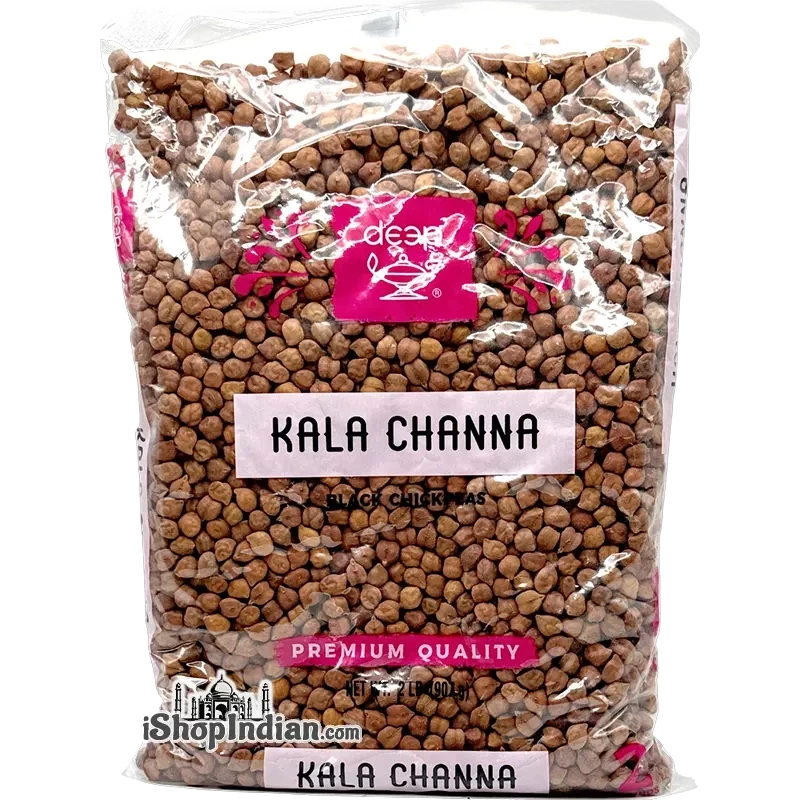 Deep Kala Chana (Black Chickpeas) - 2 lbs (2 lb bag)