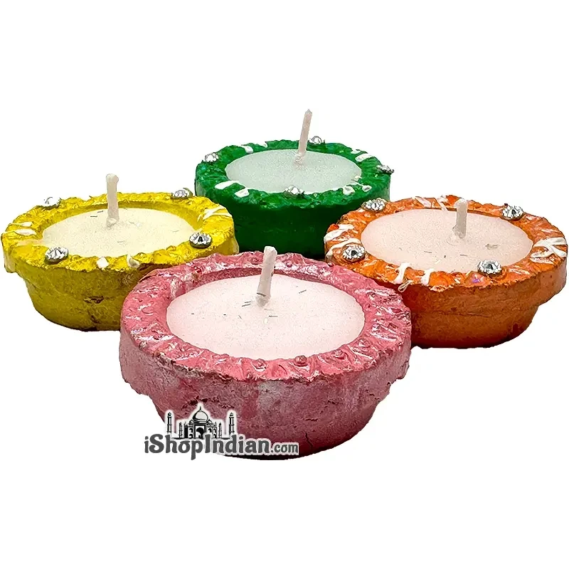 Mini Katori Diyas - 12 pack (#10) (6 diyas)