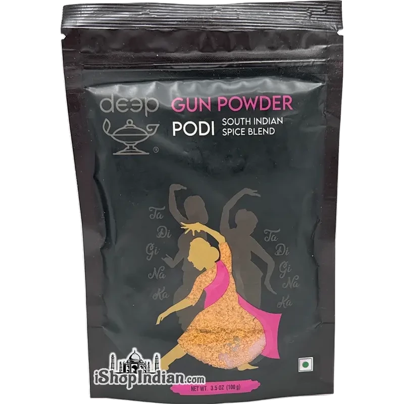 Deep Gun Powder Podi  - South Indian Spice Blend (3.5 oz bag)