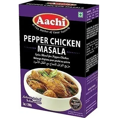 Aachi Pepper Chicken Masala (3.5 oz box)