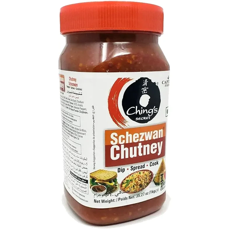 Ching's Secret Schezan Chutney - Economy Pack (35.27 oz Jar)