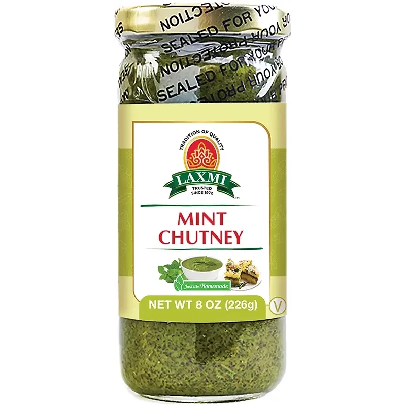 Laxmi Mint Chutney (8 oz jar)