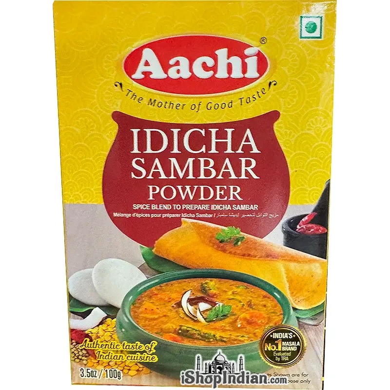 Aachi Idicha Sambar Powder (3.5 oz box)