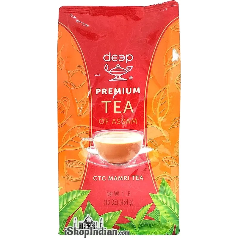 Deep Premium Tea Of Assam - CTC Mamri Tea (1 lb bag)