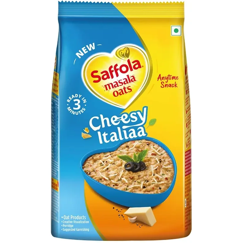 Saffola Masala Oats - Cheesy Italiaa (400 gm bag)