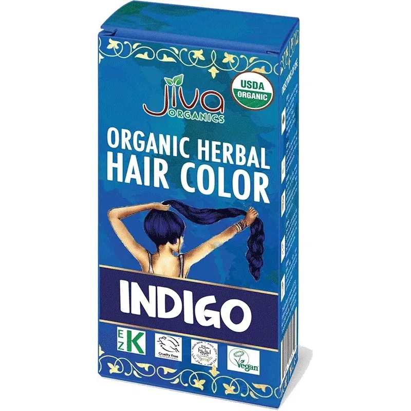 Jiva Organics Indigo Hair Powder (3.5 oz box)