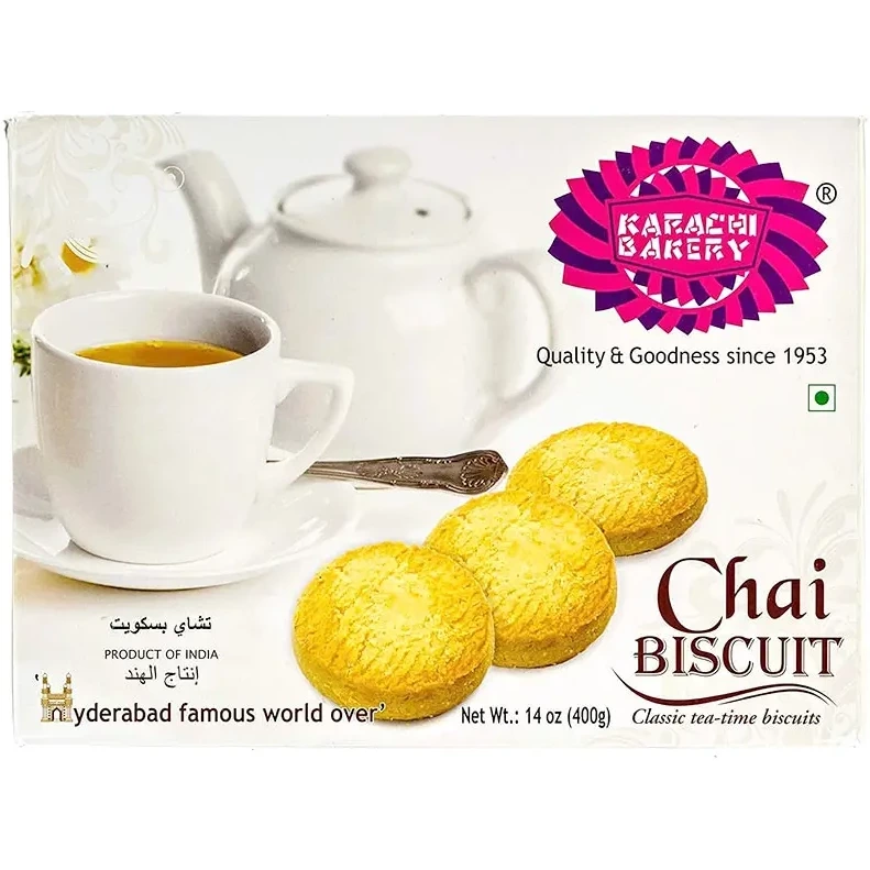 Karachi Bakery Chai Biscuit (14 oz box)