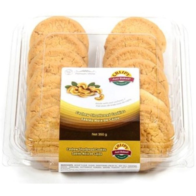Case of 12 - Crispy Cashew Shortbread Cookie - 350 Gm (12.35 Oz)