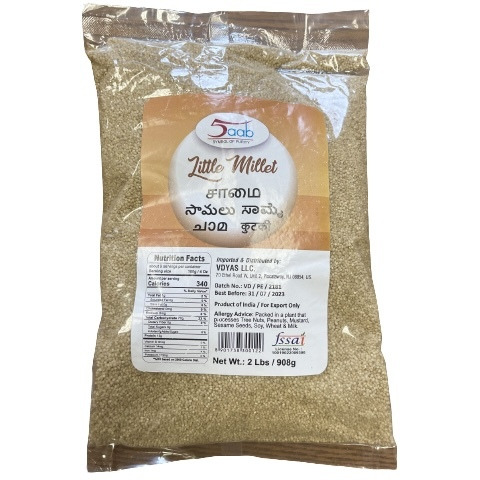 Case of 15 - 5aab Little Millet - 2 Lb (908 Gm)