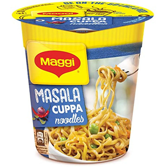 Maggi Masala Cuppa Noodles - 70.5 Gm (2.46 Oz) [FS]