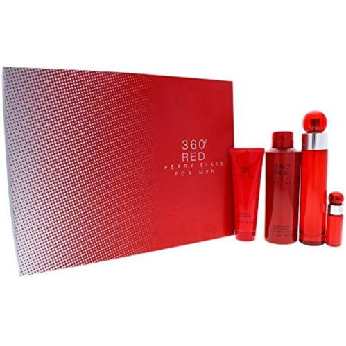 360 Red 4 Piece Gift Set