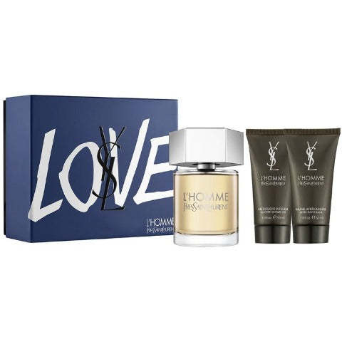 YSL L'Homme 3 Piece Gift Set