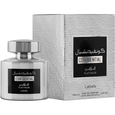 Lattafa Confidential Platinum Eau De Parfum