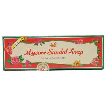 Case of 10 - Mysore Sandal Soap 3 Bath Size - 450 Gm (11 Oz)