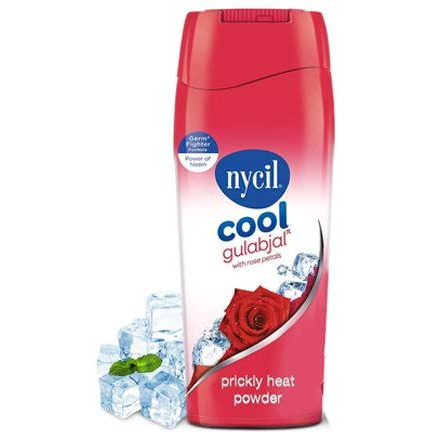 Case of 12 - Nycil Germ Expert Cool Gulabjal - 150 Gm (5 Oz)