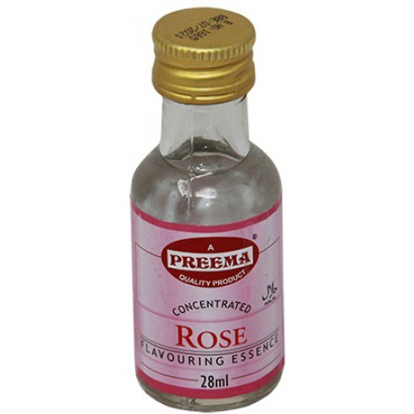 Arôme alimentaire Rose Essence Preema Flacon de 28 ml