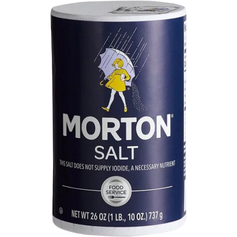 Case of 6 - Morton Salt - 26 Oz (737 Gm)