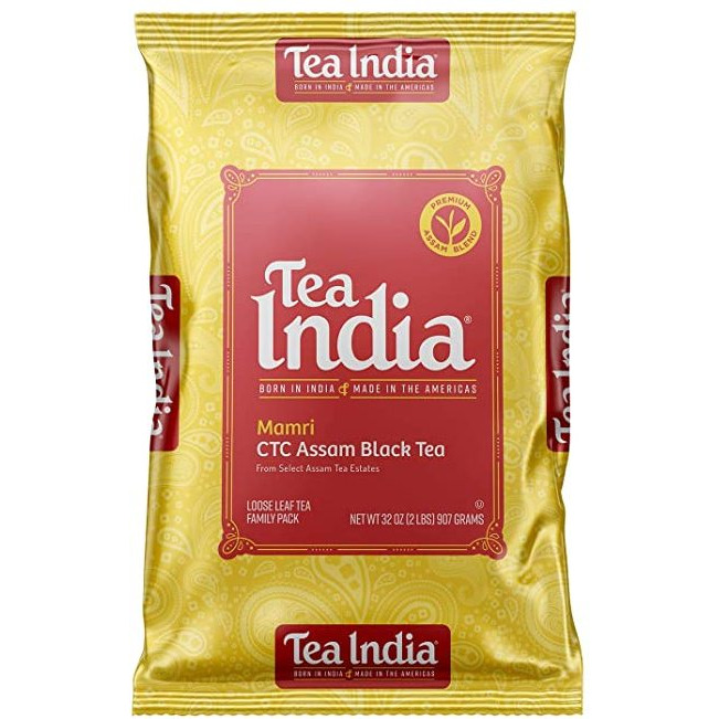 Case of 12 - Tea India Ctc Assam Black Tea - 2 Lb (907 Gm)