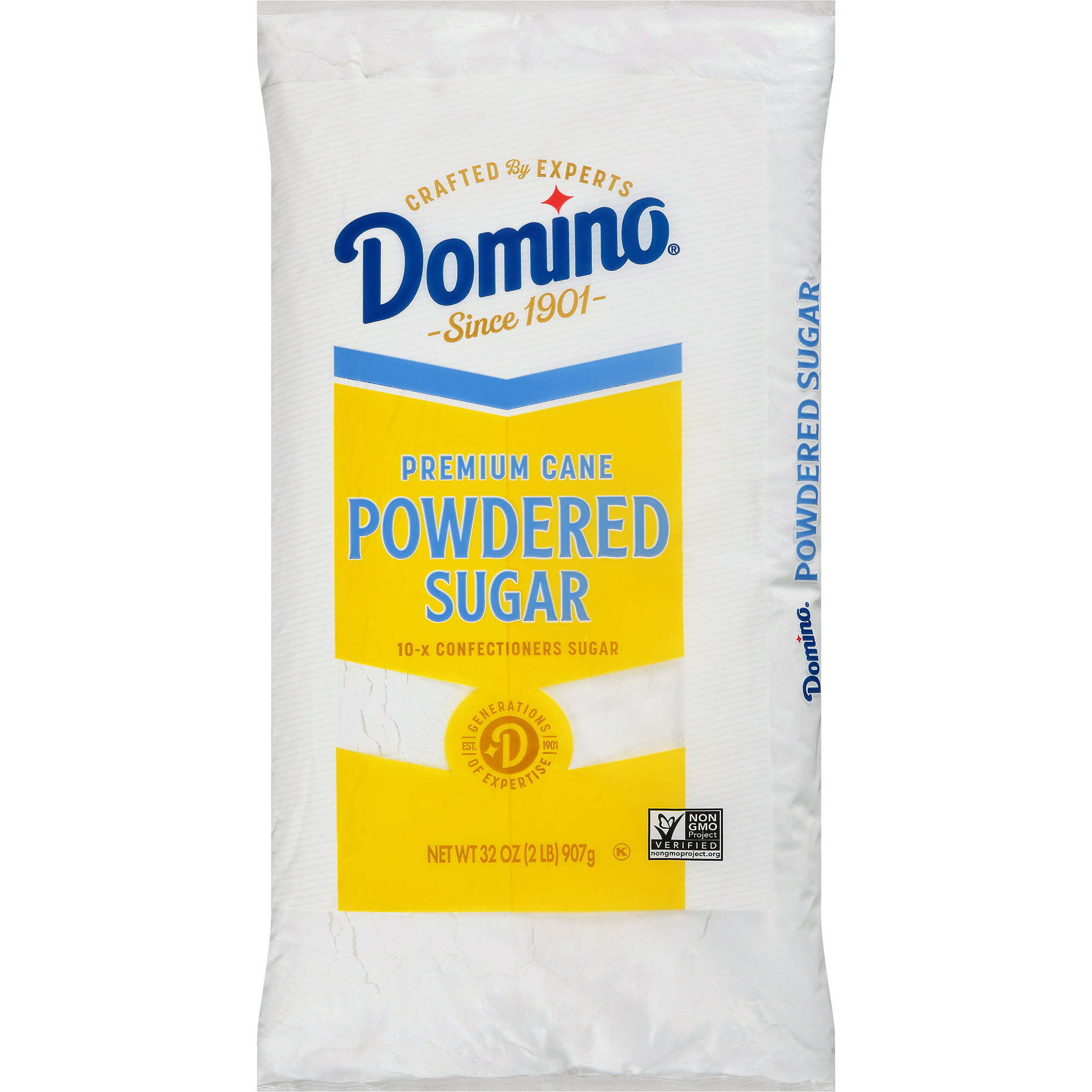 Case of 4 - Domino Premium Cane Powdered Sugar - 2 Lb (907 Gm)