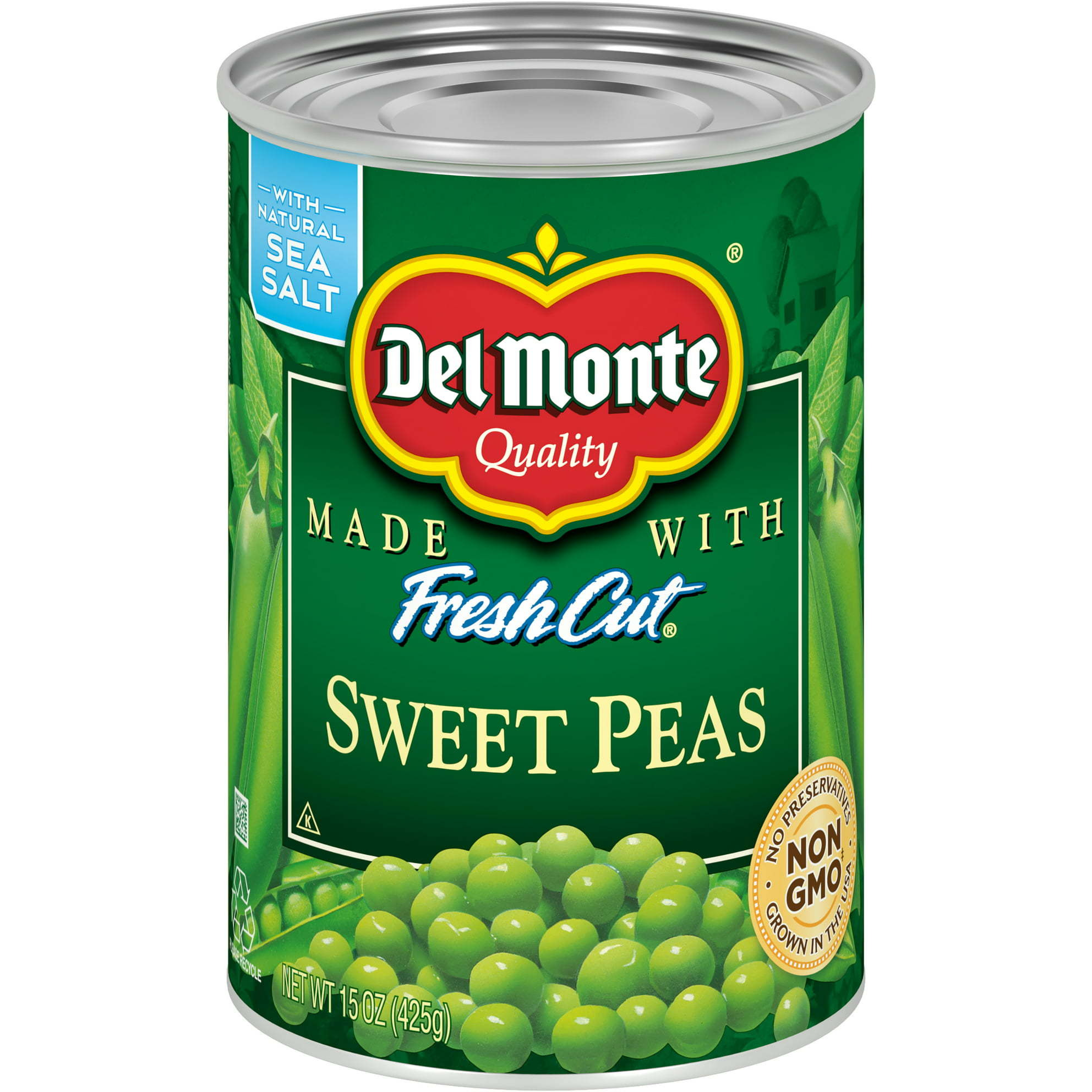 Del Monte Sweet Peas - 15 Oz (425 Gm)