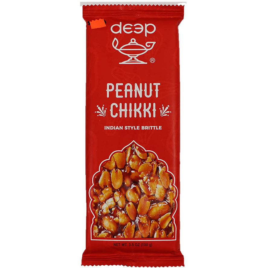Case of 30 - Deep Peanut Chikki - 100 Gm (3.5 Oz)