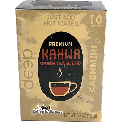 Case of 12 - Deep Premium Kahwa Green Tea Blend - 150 Gm (5.3 Oz)