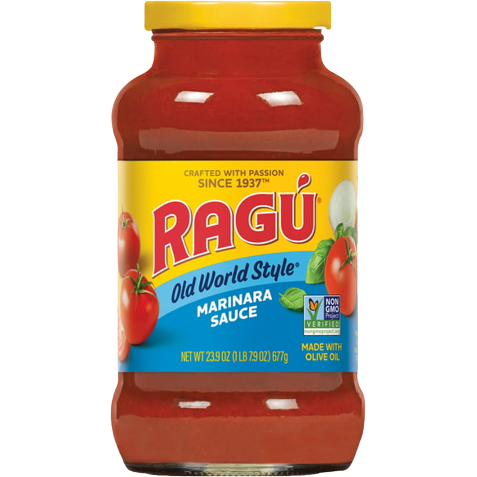 Case of 6 - Ragu Old World Style Marinara Sauce - 677 Gm (23.9 Oz)