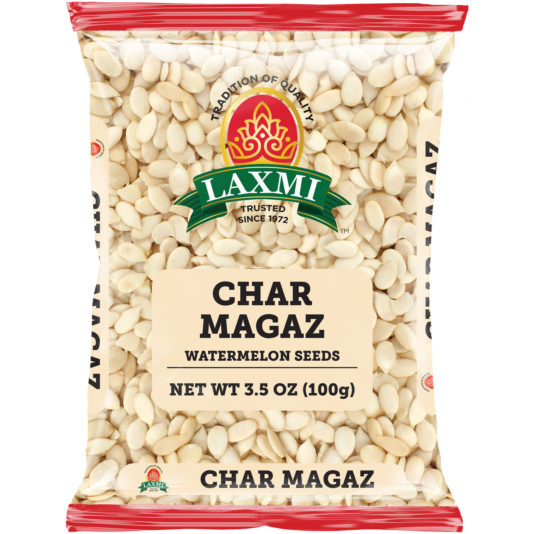 Laxmi Char Magaz Watermelon Seeds - 3.5 Oz (100 Gm)