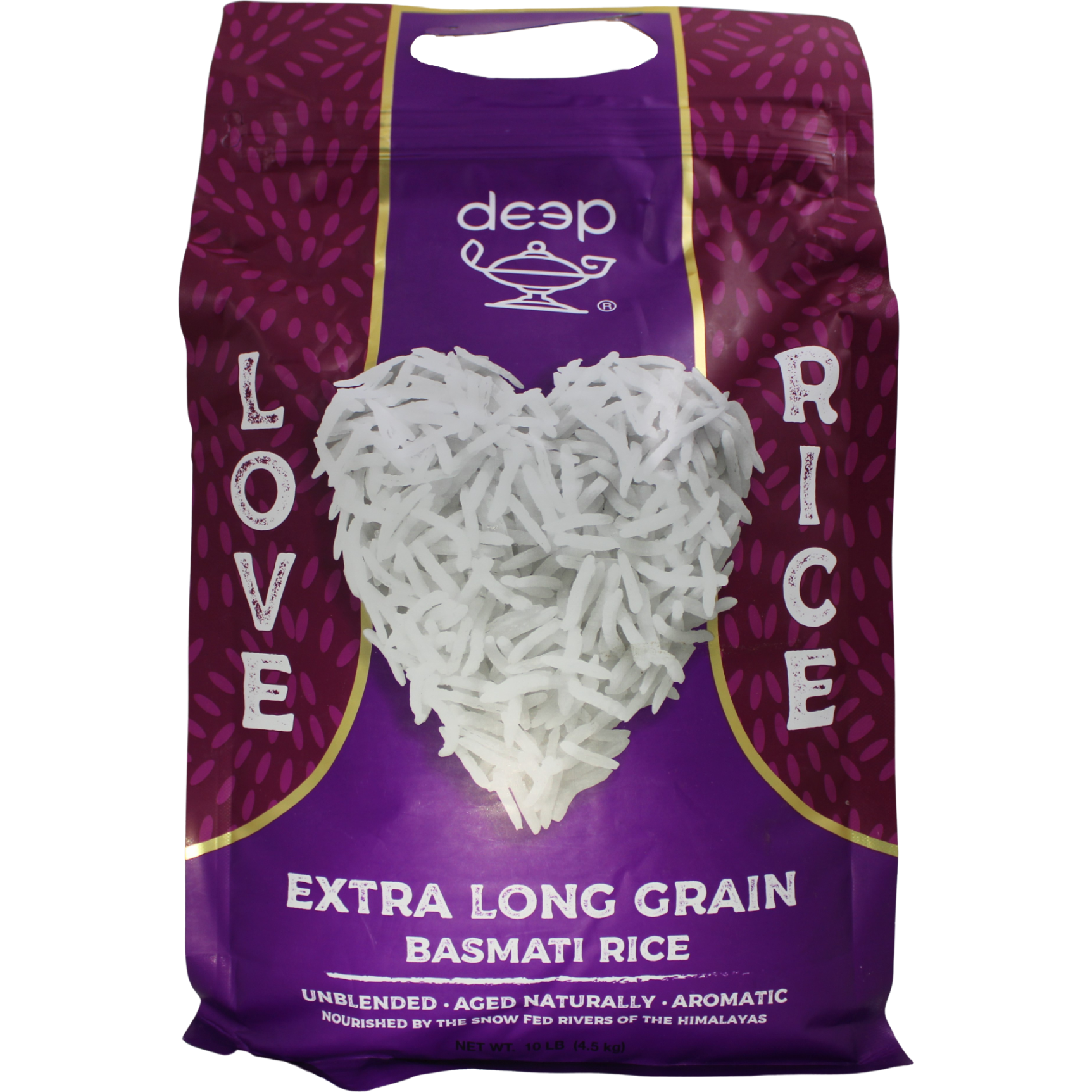 Case of 2 - Deep Extra Long Grain Basmati Rice - 20 Lb (9 Kg)