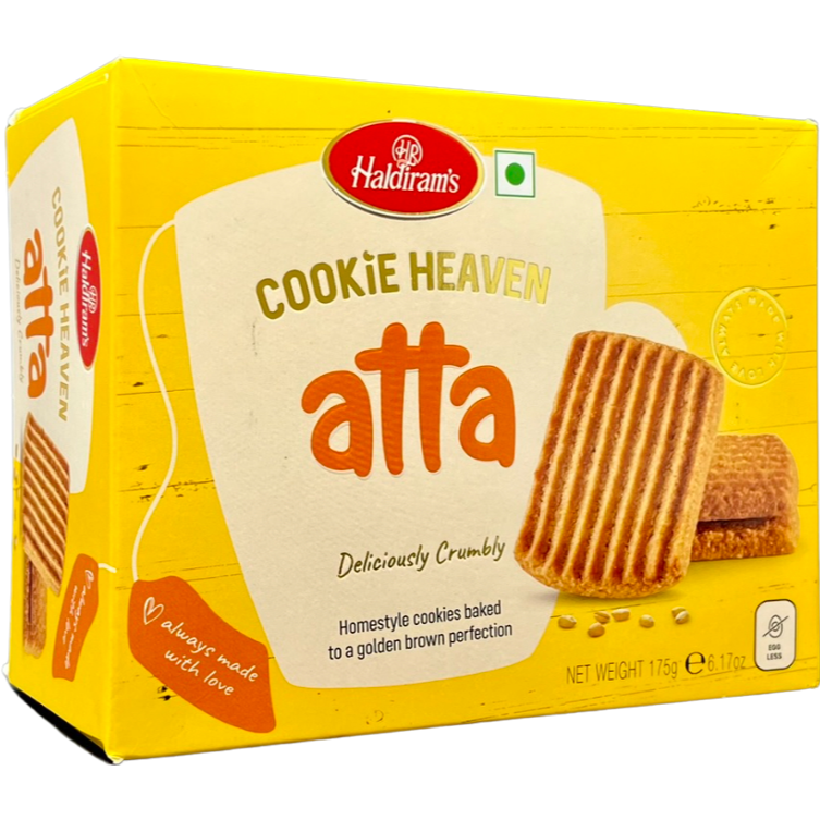 Haldiram's Cookie Heaven Atta Cookies - 175 Gm (6.17 Oz)