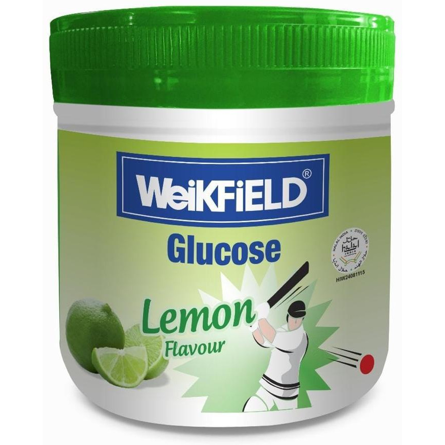Case of 12 - Weikfield Glucose Lemon - 450 Gm (12.3 Oz) [50% Off]