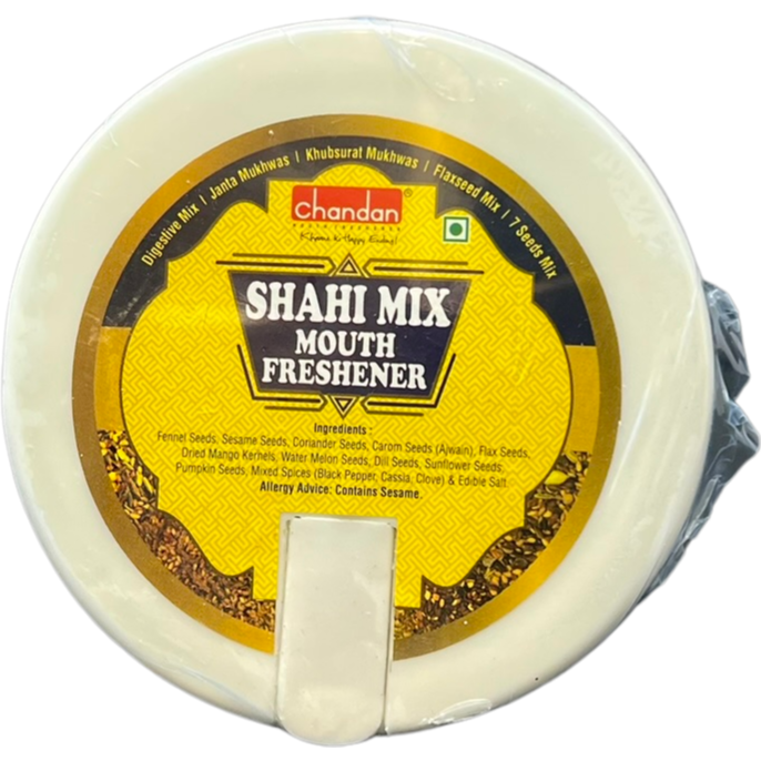 Case of 6 - Chandan Shahi Mix Mouth Freshener - 150 Gm (5.29 Oz) [50% Off]