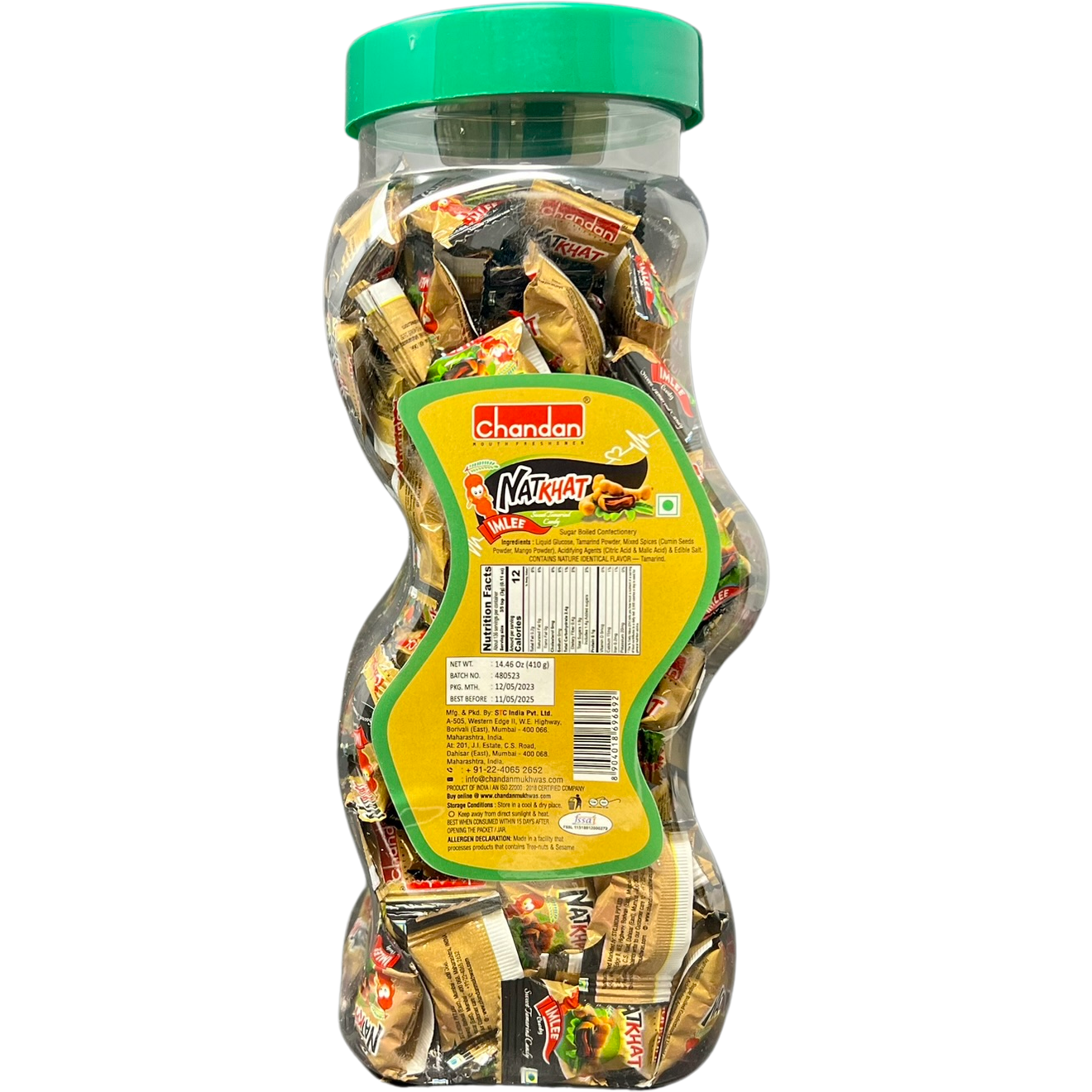 Case of 12 - Chandan Imlee Candy - 410 Gm (14.46 Oz) [50% Off]